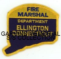 CONNECTICUT,Z ELLINGTON FIRE MARSHAL 1